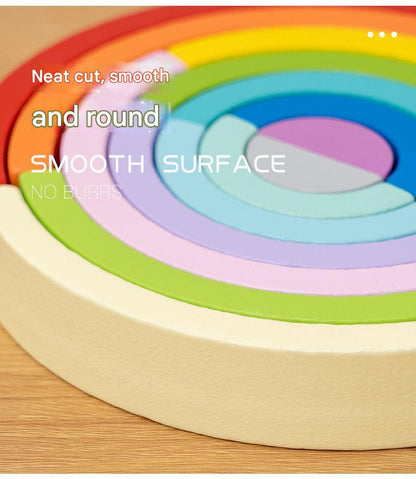 Wooden Rainbow Toy