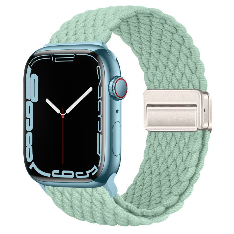 Stylish Nylon Woven Magnetic Apple Watch Band - Compatible with All Series