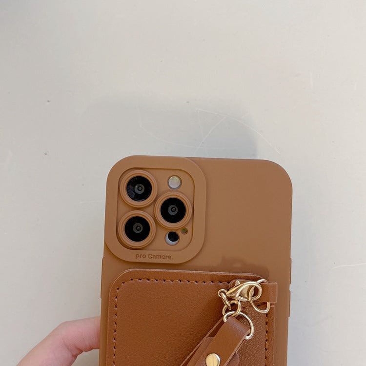 Brown iPhone Wallet Case