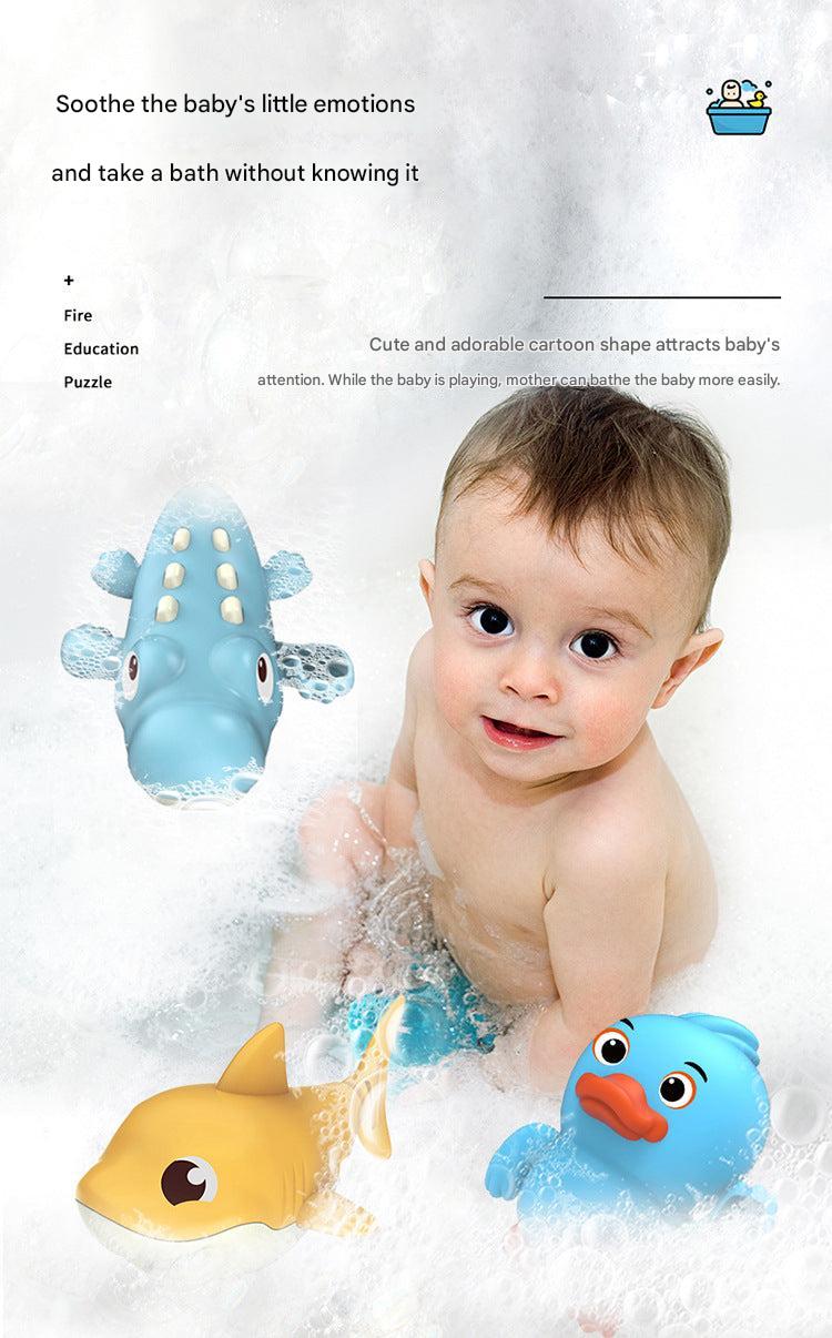 cartoon bath toy