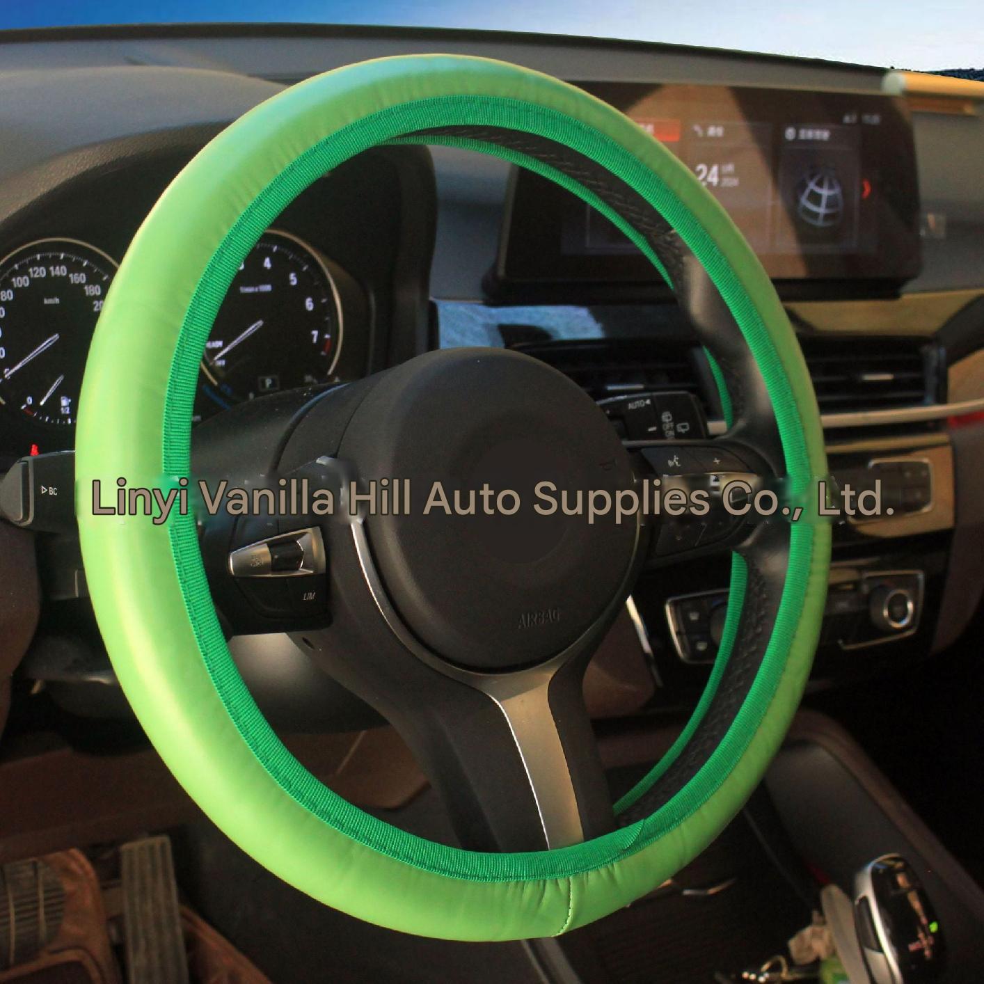 easy-to-install stretchable steering wheel cover