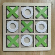 Green and White Tic-Tac-Toe (Pack of 1)