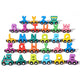 28-piece Magnetic Alphabet Train (Pack of 1)