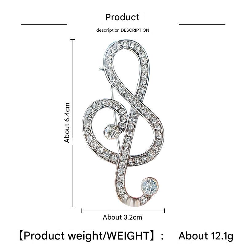 Chic electroplated lapel pin for fashion