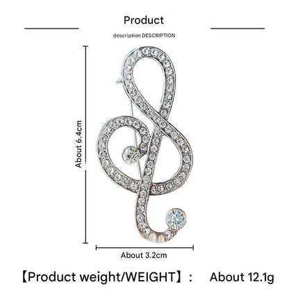 Chic electroplated lapel pin for fashion