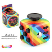 Rainbow Stress-Relief Dice in Color Box 38.2g (Pack of 1)