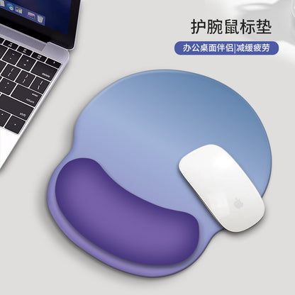 Ergonomic Memory Foam Wrist Rest for Mouse & Keyboard - Stylish Gradient Design