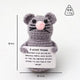 Gray Little Mouse A Card (Pack of 1)