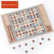 Sudoku Game Natural Wood Color (Pack of 1)