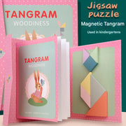 Set 6: Pink Magnetic Tangram Set (Pack of 1)