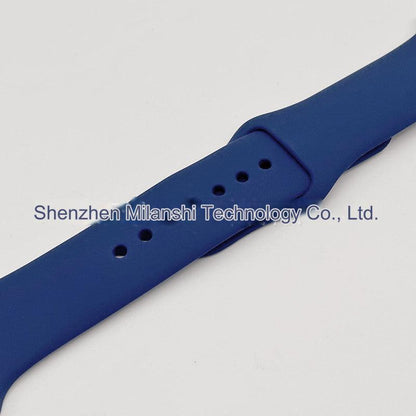 Premium Silicone Sports Watch Band for Apple Watch Series 4-9, SE, and Ultra 2 - Stylish, Durable, and Comfortable Replacement Straps