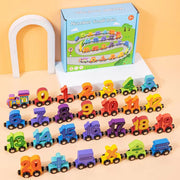 27-Piece Magnetic Number Train (Pack of 1)