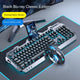 Metallic Gray Ice Blue Light + Game Macro Mouse (Pack of 5)