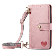 Pink [long crossbody lanyard]