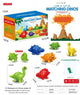 Dinosaur Pattern Color Box (Includes Storage Bag) AQ825 (Pack of 1)