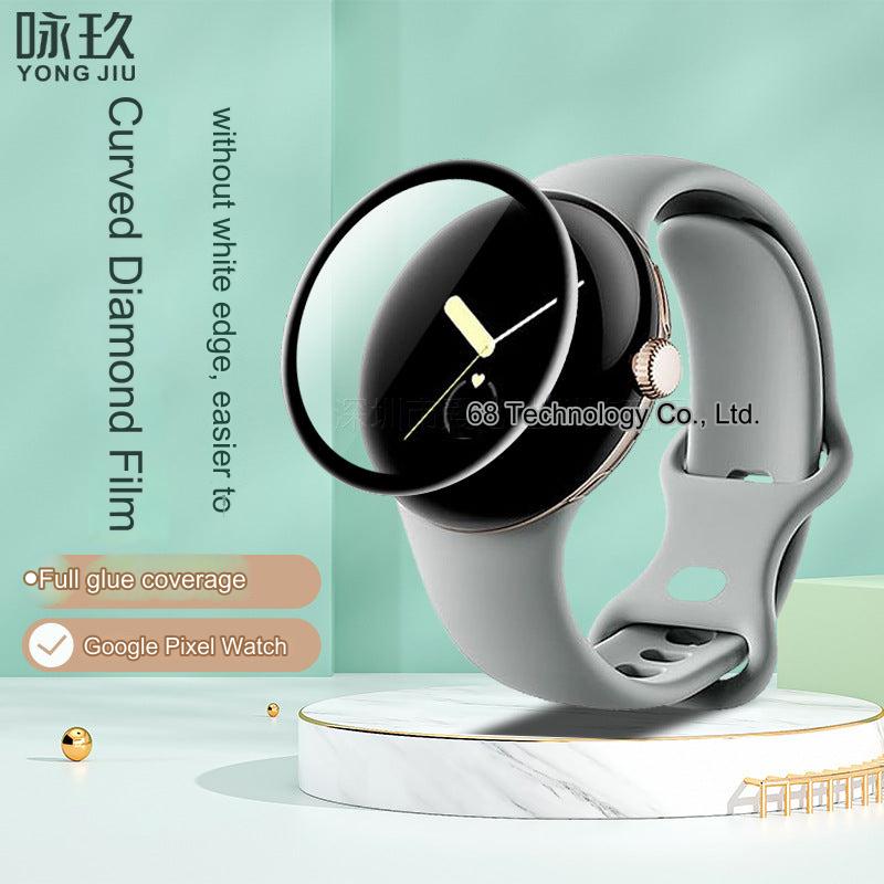 3D Curved Hydrogel Screen Protector for Google Pixel Watch 3 (41mm & 45mm) - HD, Anti-Fingerprint, Full Coverage