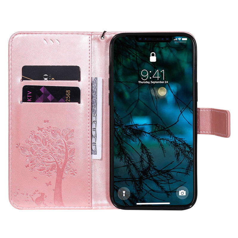 Premium PU Leather Phone Case for iPhone and Samsung Models - Stylish, Durable & Shockproof