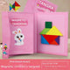 Set 2: Rabbit Magnetic Tangram (Pack of 1)