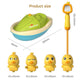 Cute Spraying Duck Battery Version [1 Boat + 4 Ducks + Showerhead] 340g (Pack of 3)