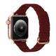 Burgundy (rose gold buckle)