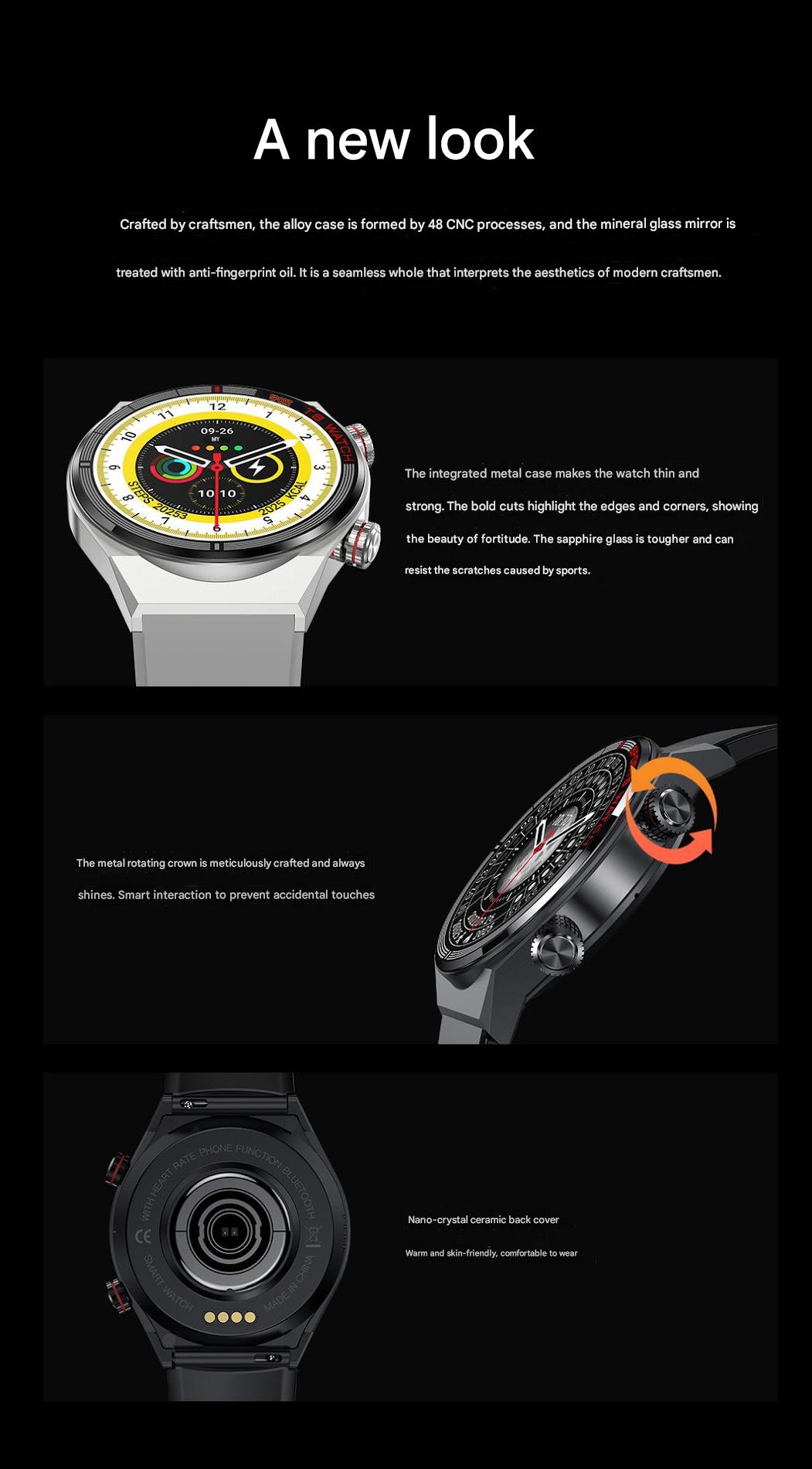 Smartwatch ECG and PPG features