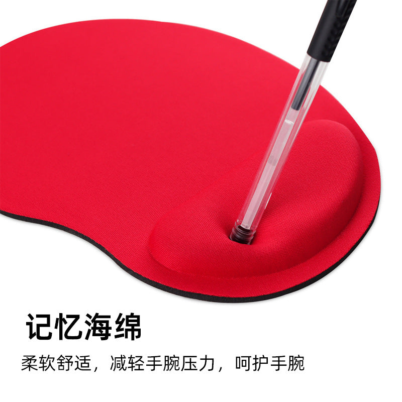 Memory Foam Wrist Support Pad - Ergonomic Mouse Mat for Comfort and Style