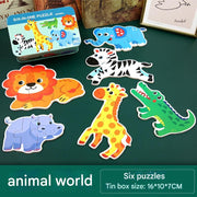 Animal World in Tin Box Set 6 (Pack of 1)