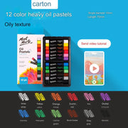 12 color heavy color stick (paper box)