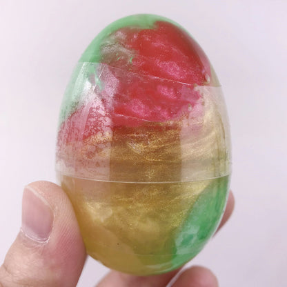 Colorful Galaxy Egg Crystal Slime - DIY Fun for All Ages