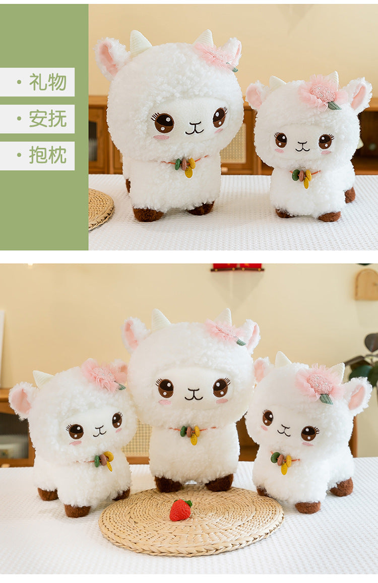 plush lamb toy