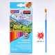 Water-soluble colored pencils 12 colors