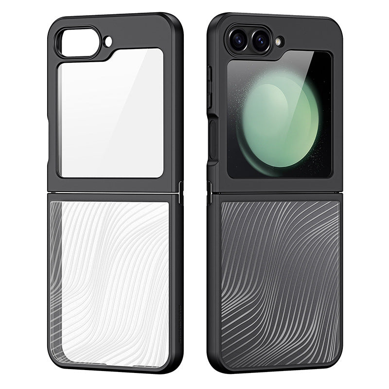 Stylish Samsung Z Flip 6 Protective Case - Durable, Transparent & Scratch-Resistant Cover