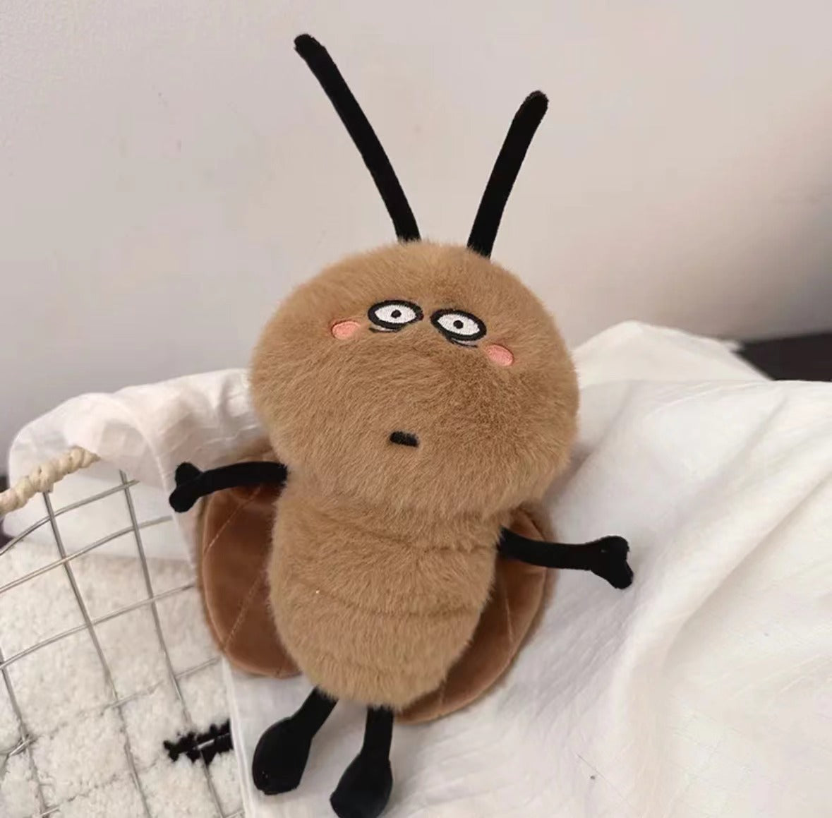 cuddly plush insect