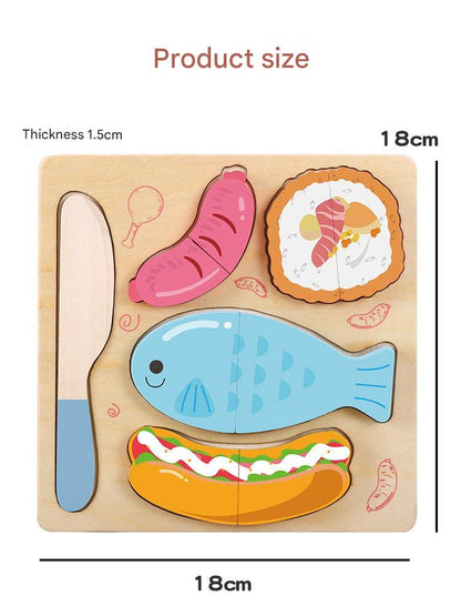 kids wooden puzzle pieces