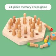 Hexagonal Memory Chess 24 Pieces (Pack of 1)