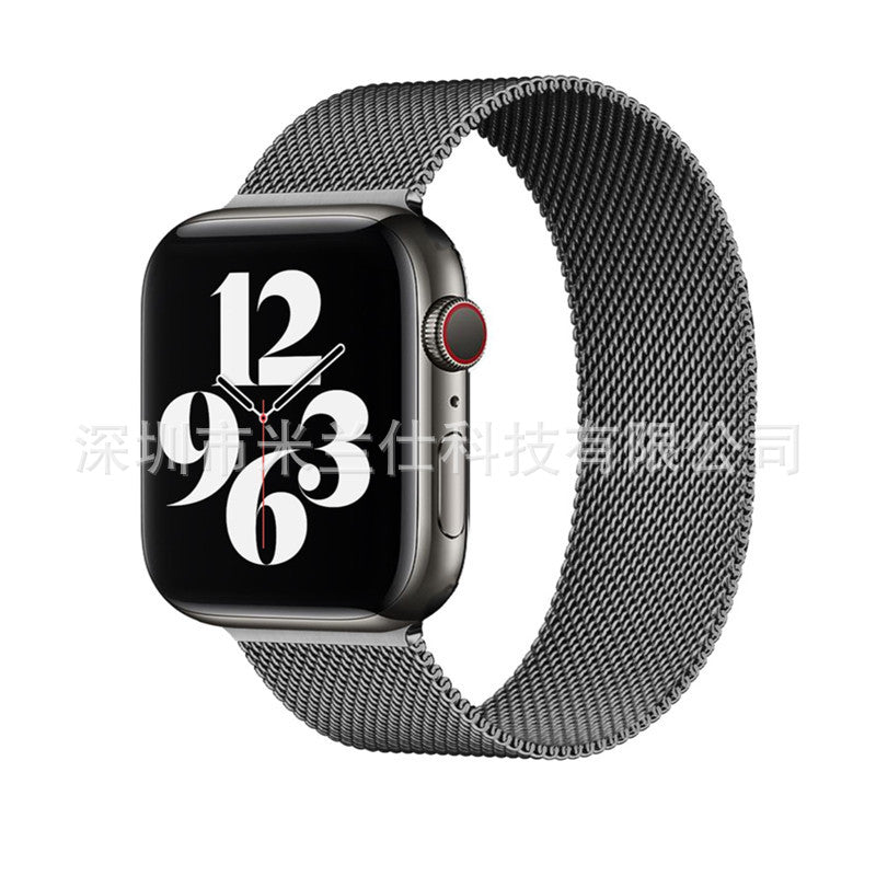 Premium Metal Milanese Loop Band for Apple Watch Series 1-9 & SE - Stylish, Adjustable & Breathable | Multiple Colors Available