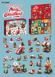 8885 Christmas Nutcracker Blind Box - (1 small compartment builds 1 model + instruction manual) -- 850g (Pack of 2)