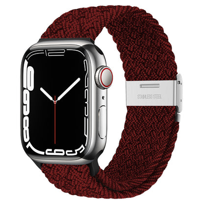 Premium Nylon Woven Strap for Apple Watch - Fits All Series and Sizes - Adjustable Buckle - Stylish and Durable