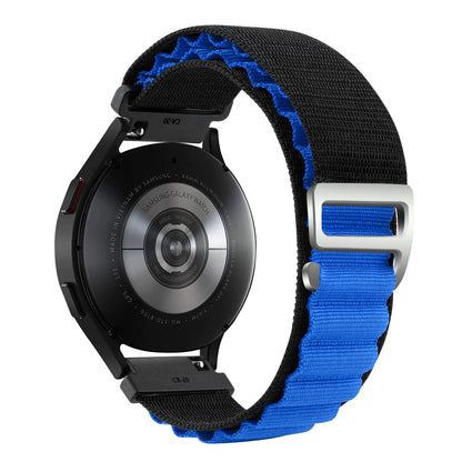 Premium Nylon Sport Band for Samsung Galaxy Watch 4/5/6 & Huawei GT3 - 18/20/22mm Adjustable Sizes