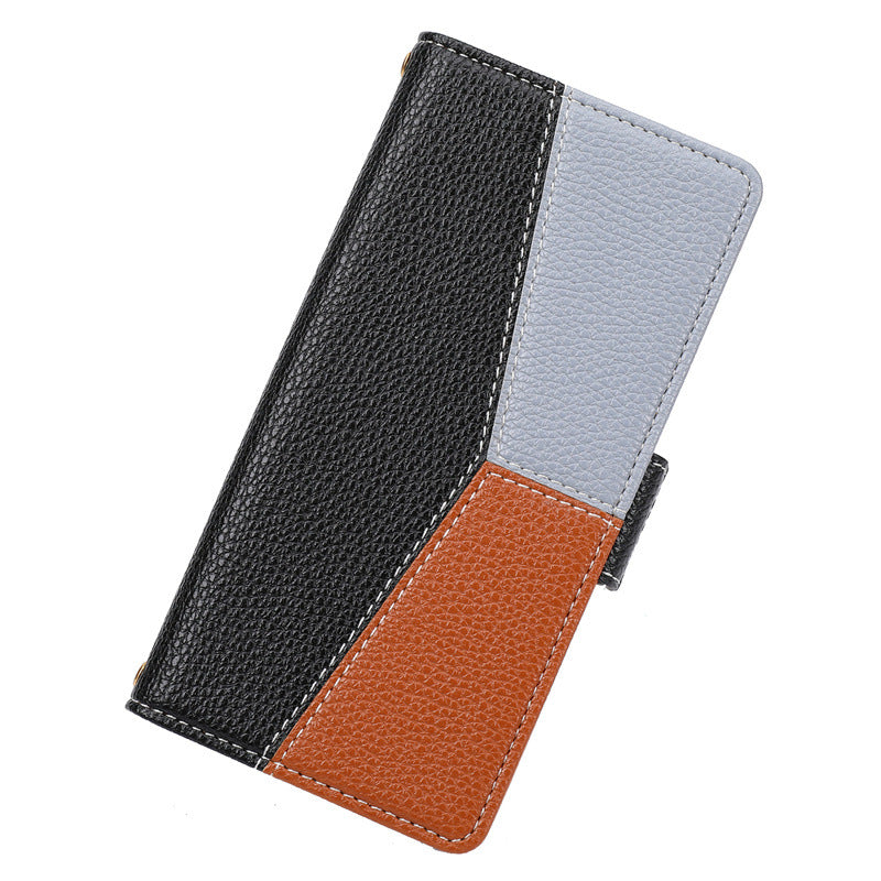 Premium PU Leather Flip Case for iPhone & Samsung | Stylish Multi-Color Wallet Cover with Card Slots