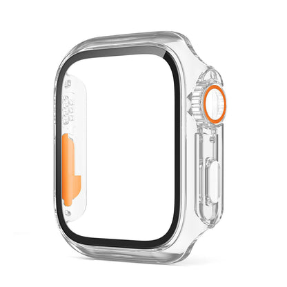 Premium Protective Case for Apple Watch Ultra 2 - 49mm, Durable PC Shell Cover with Tempered Glass