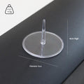Single needle plastic base (Pack of 1)