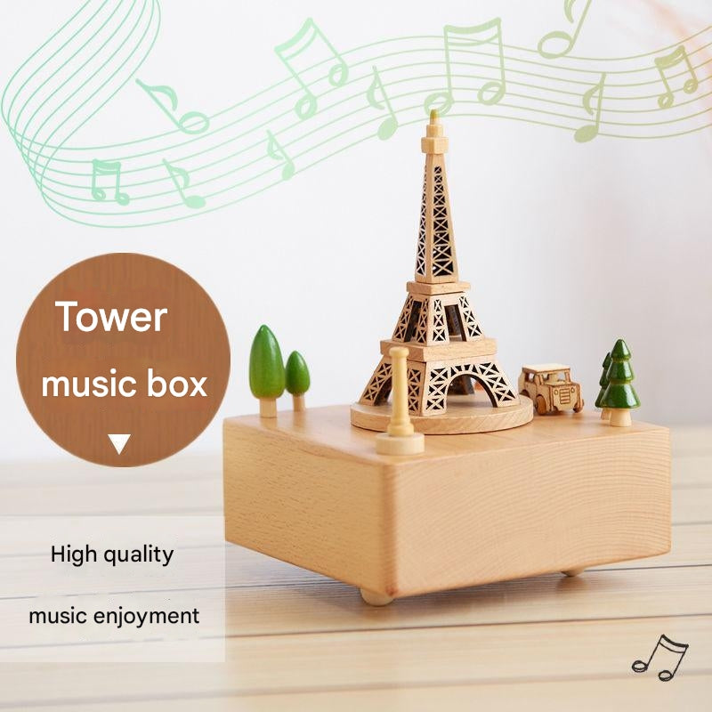 wooden music box