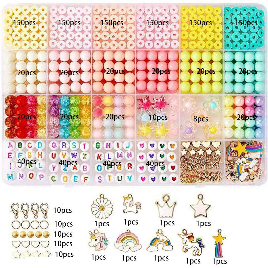 fun craft bead mixing colors