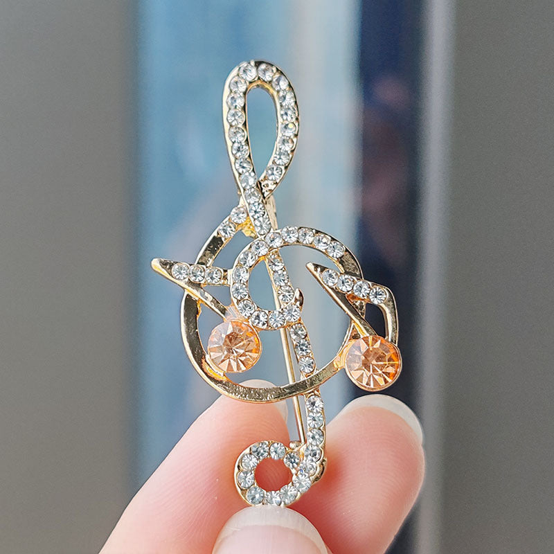 Chic electroplated lapel pin for fashion