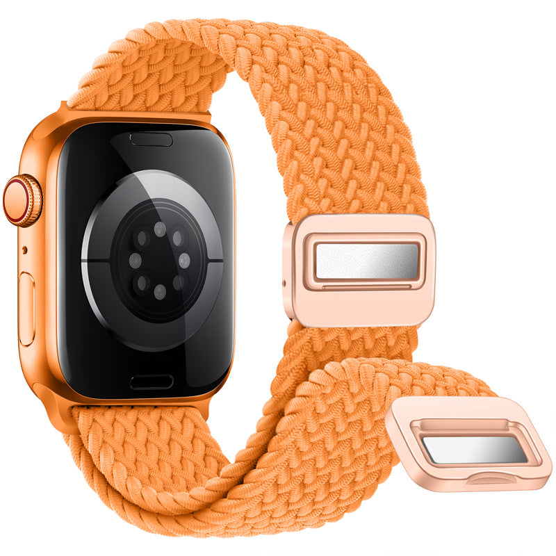 Stylish Nylon Woven Magnetic Apple Watch Band - Compatible with All Series