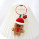 Christmas Gingerbread Woman with Wire Clasp (Pack of 1)