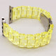42/44/45/49mm resin strap-Glacier transparent yellow (Pack of 1)