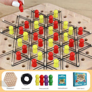 Package 3: Large Four-Player Chain Triangle Chess without Board (Pack of 1)