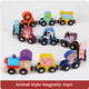 11-piece Animal Magnetic Train (Pack of 1)